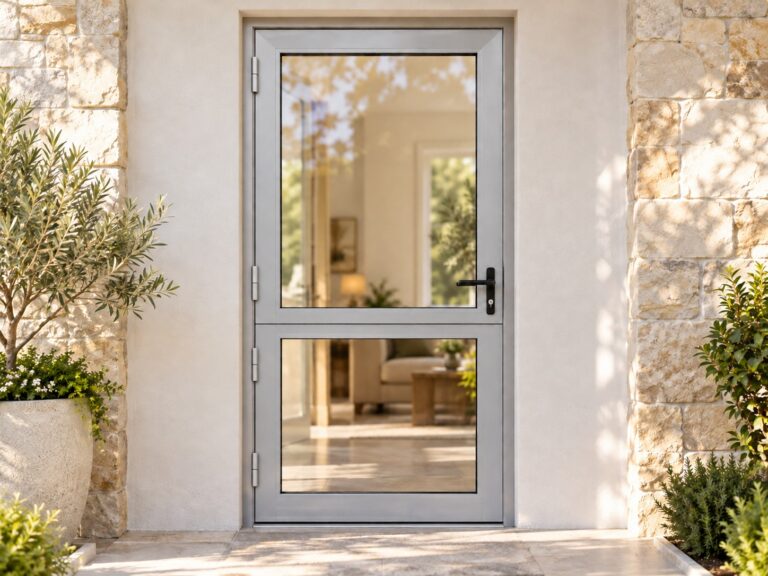 Kenzo Silver entrance doors – lifestyle illustration