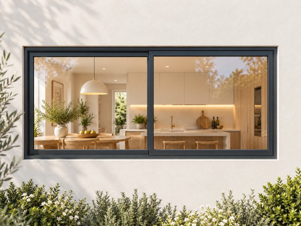 Two Sliding Panels – lifestyle illustration