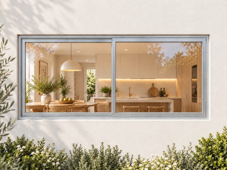 kenzo hs126s silver 1200x600mm sliding window