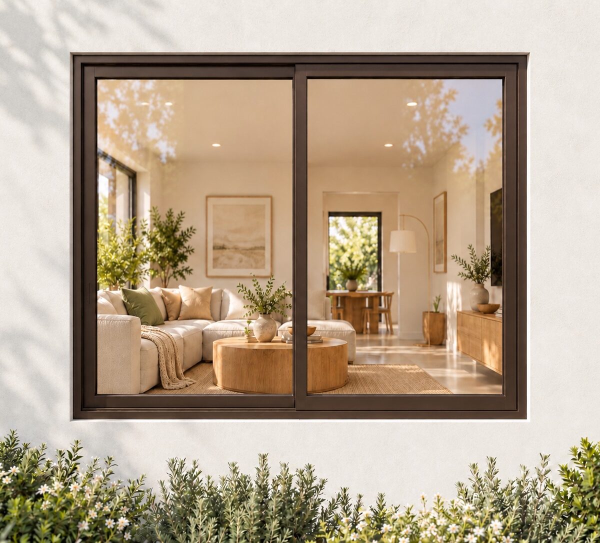 kenzo hs129b bronze 1200x900mm sliding window