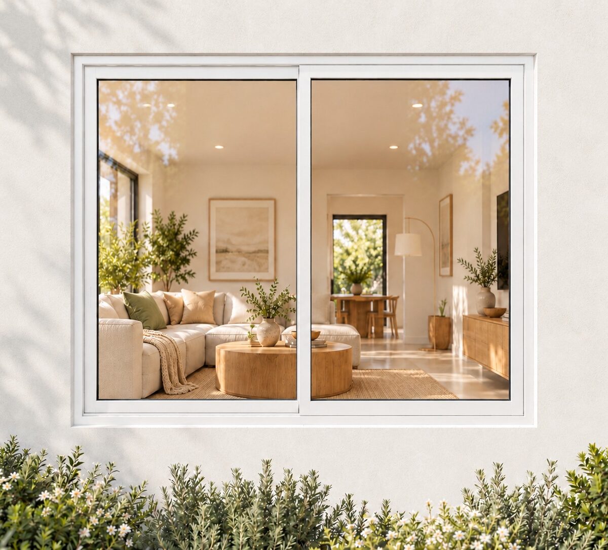kenzo hs129w white 1200x900mm sliding window