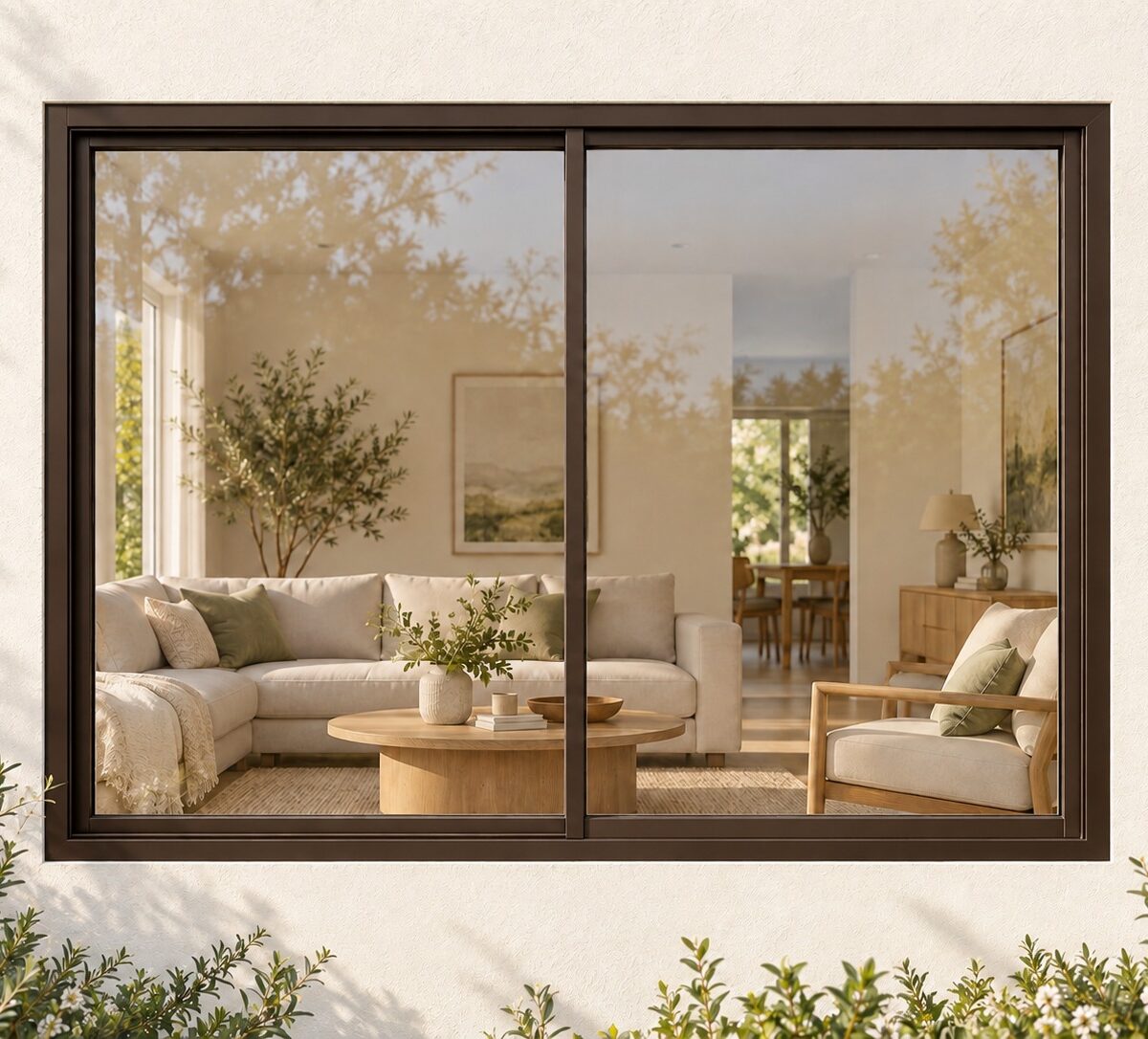 kenzo hs1512b bronze 1500x1200mm sliding window
