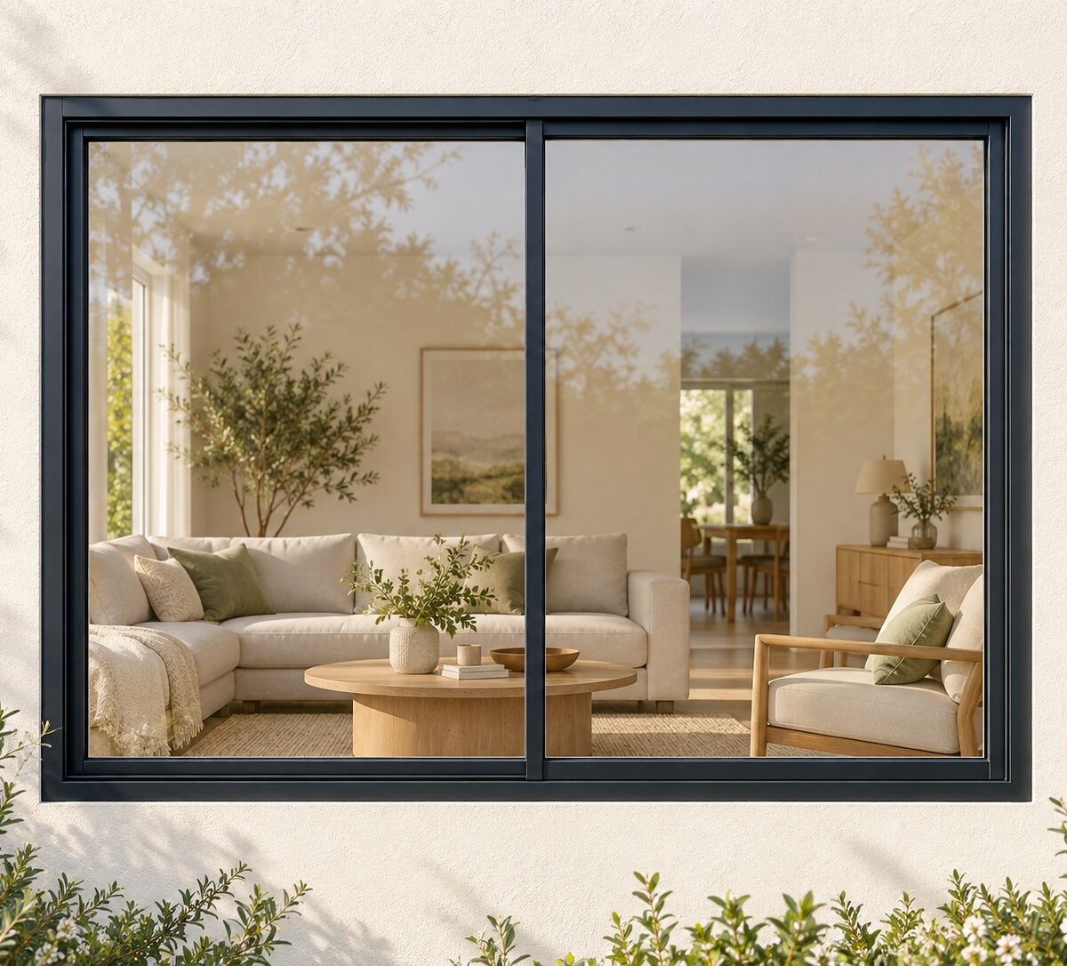 kenzo hs1512c charcoal 1500x1200mm sliding window