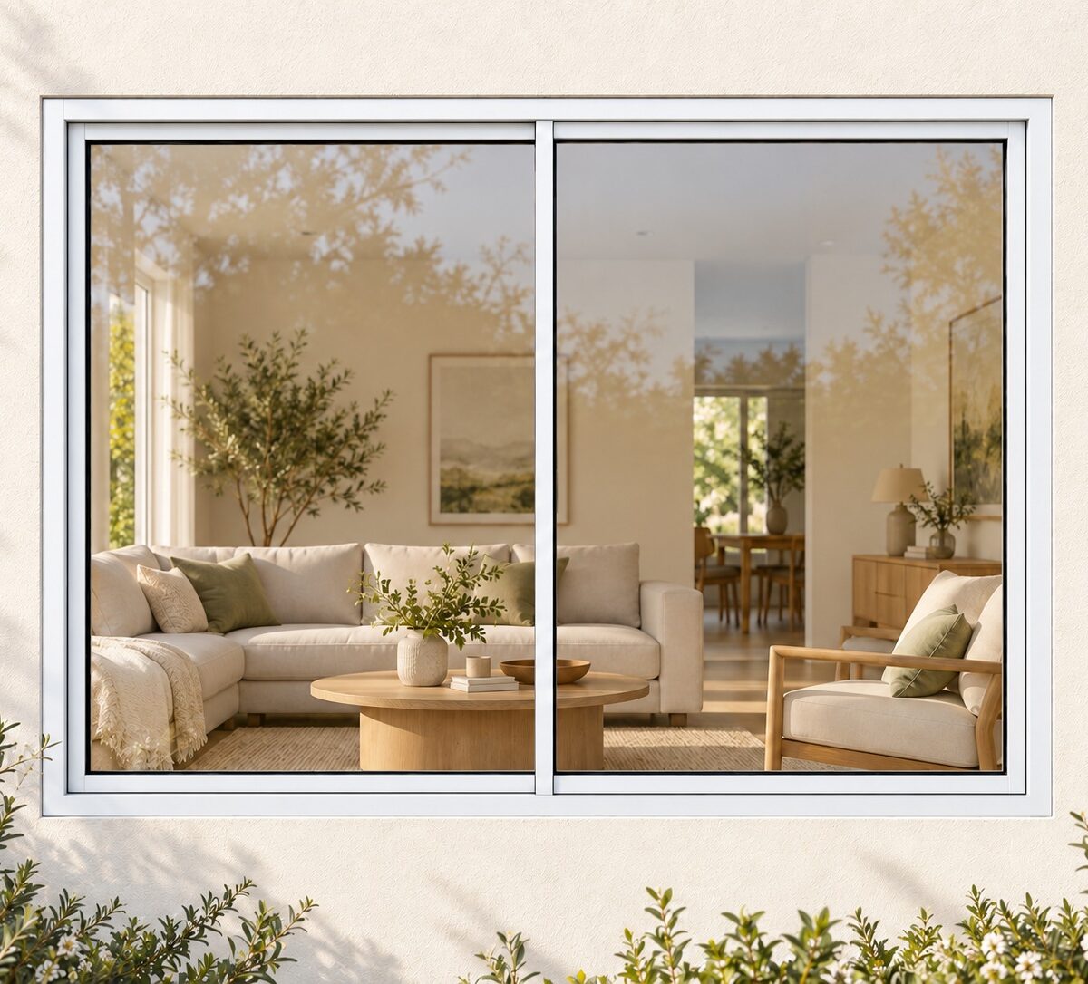 kenzo hs1512w white 1500x1200mm sliding window