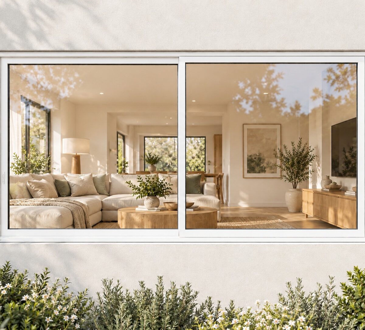 kenzo hs159w white 1500x900mm sliding window