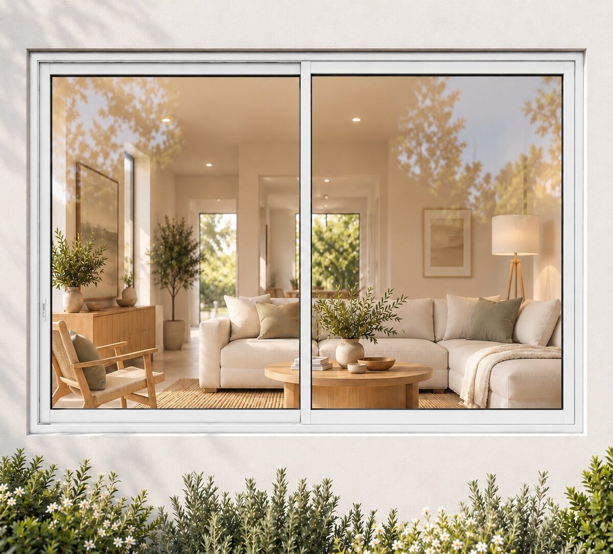kenzo hs1812w white 1800x1200mm sliding window