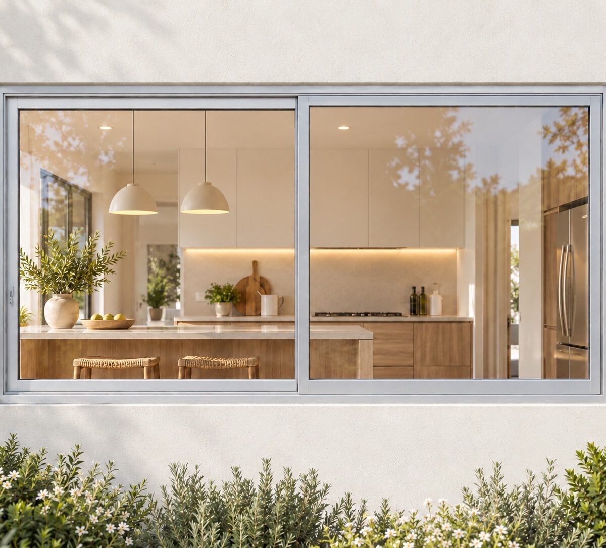 kenzo hs189s silver 1800x900mm sliding window