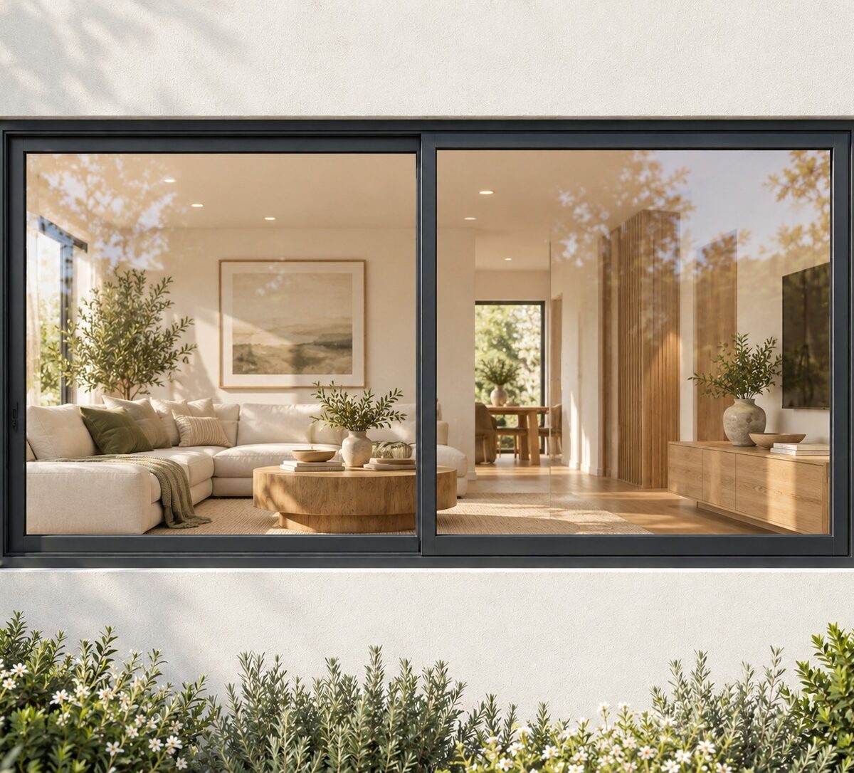kenzo hs2112c charcoal 2100x1200mm sliding window