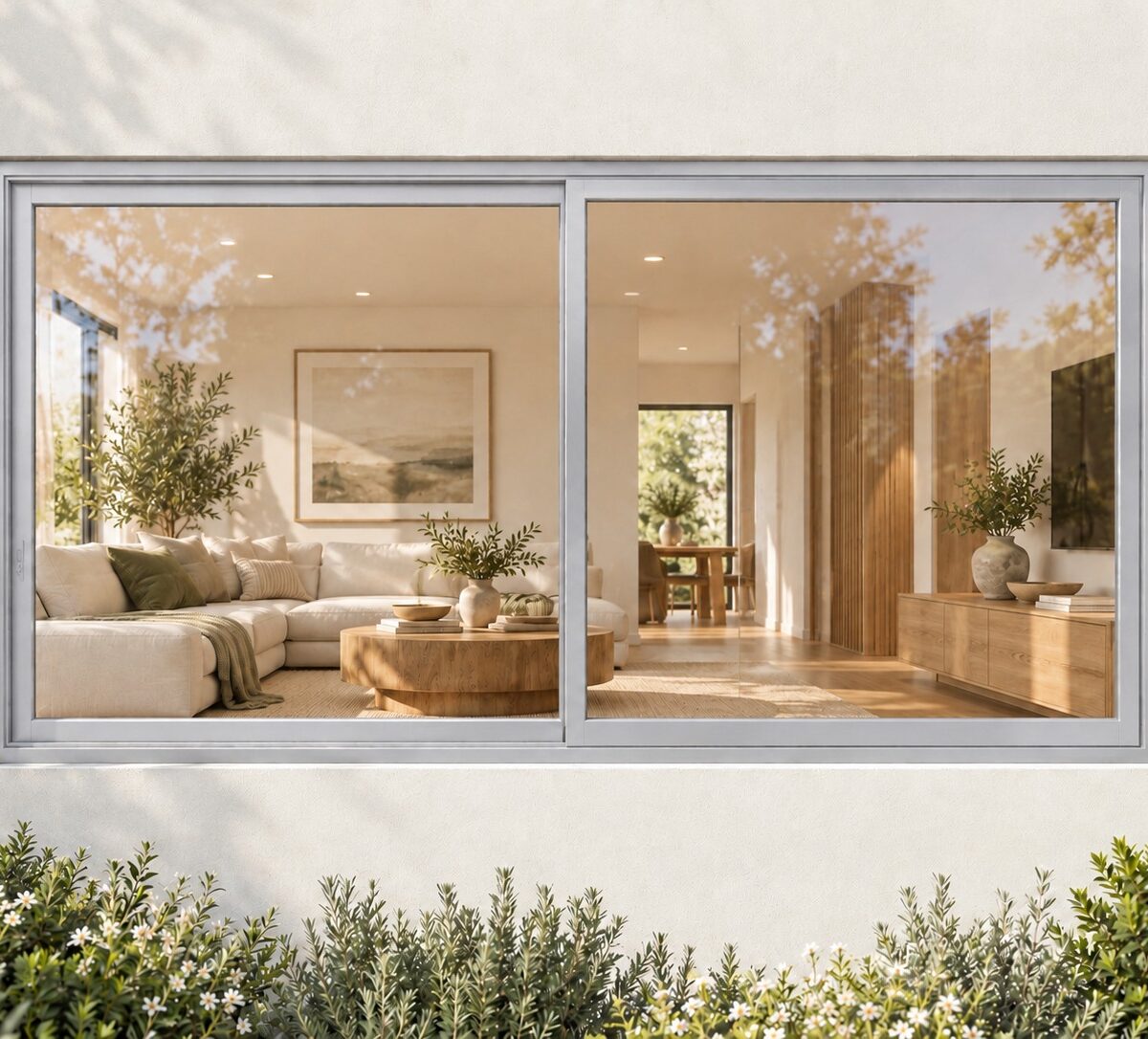 kenzo hs2112s silver 2100x1200mm sliding window