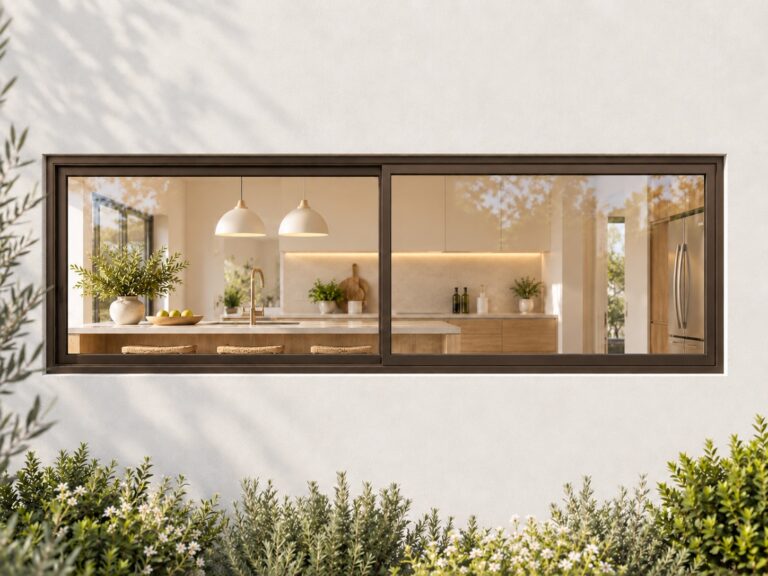 kenzo hs216b bronze 2100x600mm sliding window