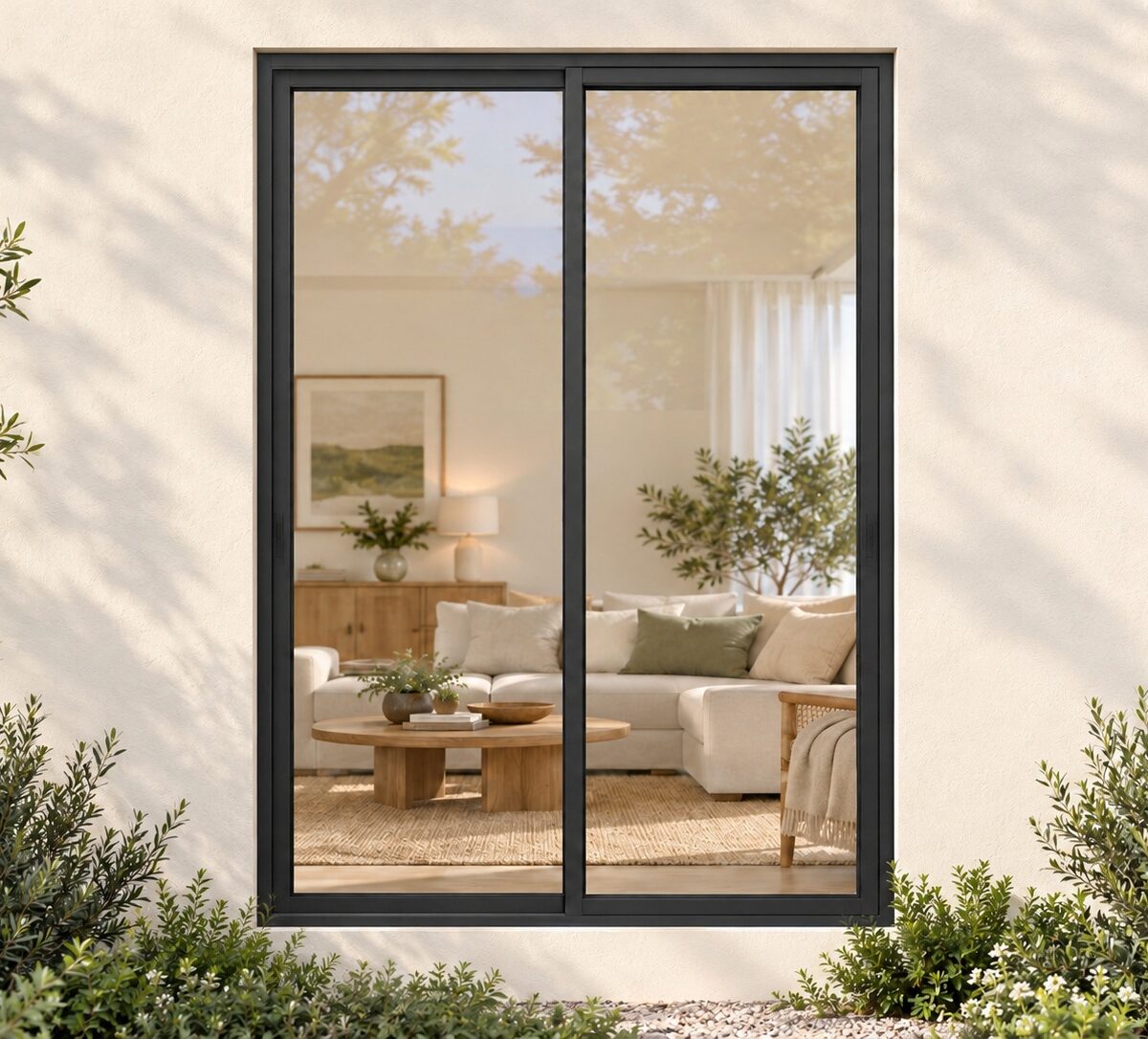 kenzo hs912c charcoal 900x1200mm sliding window