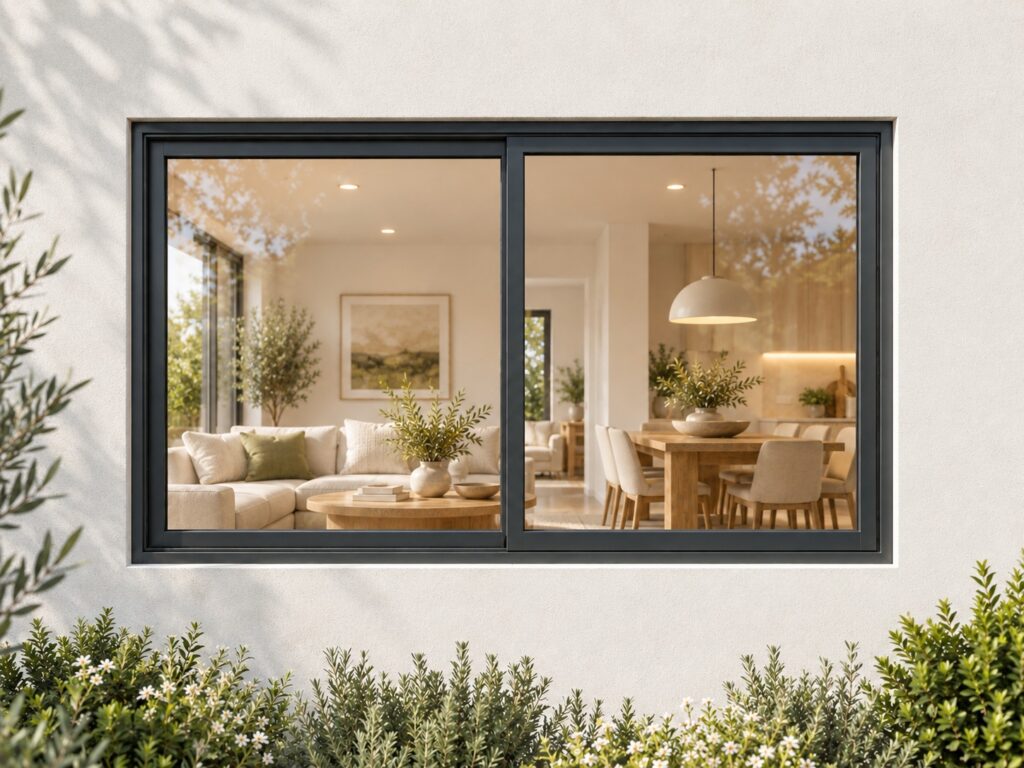 Two Sliding Panels – lifestyle illustration