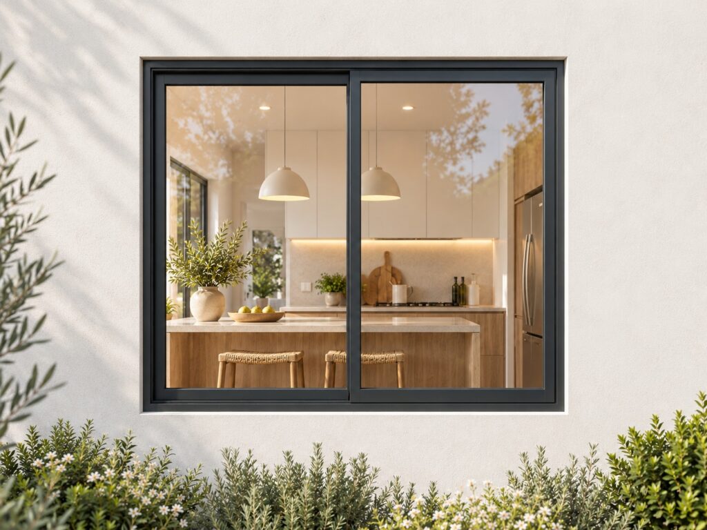 Two Sliding Panels – lifestyle illustration