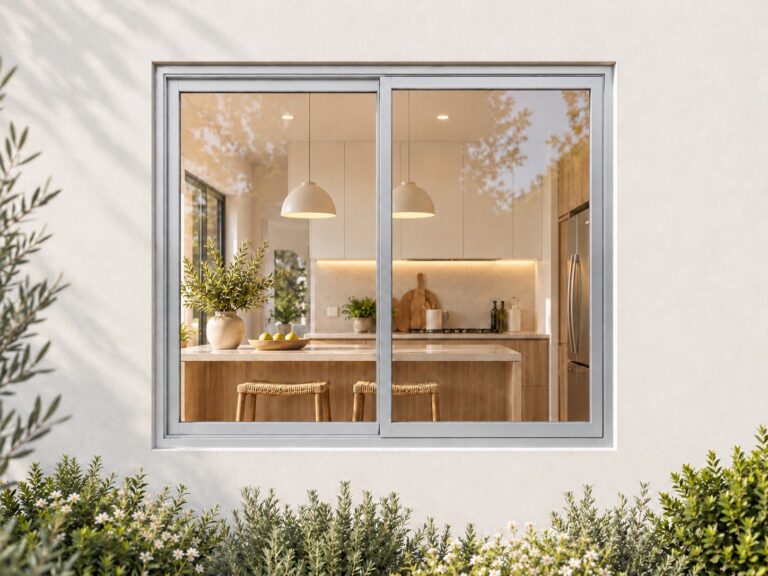 kenzo hs99s silver 900x900mm sliding window
