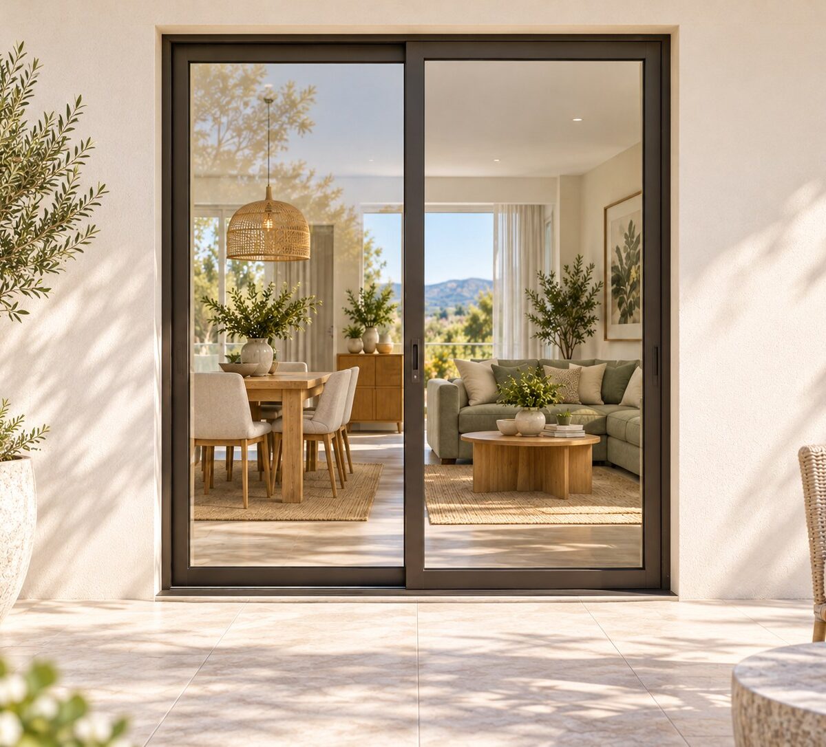 kenzo ox1521b bronze 1500mm sliding door