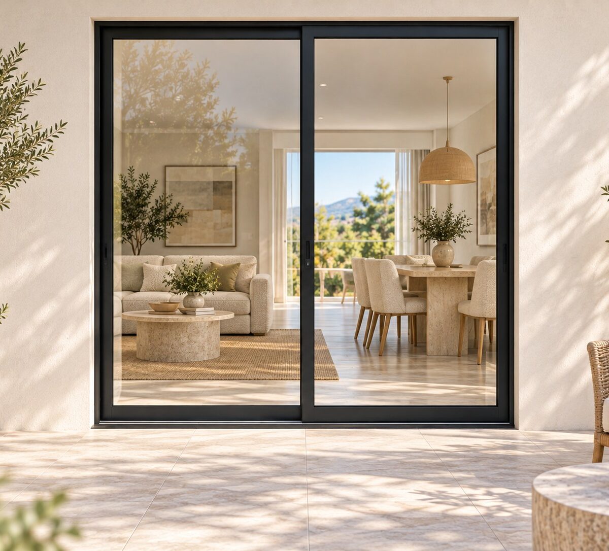 kenzo ox1521bl black 1500mm sliding door