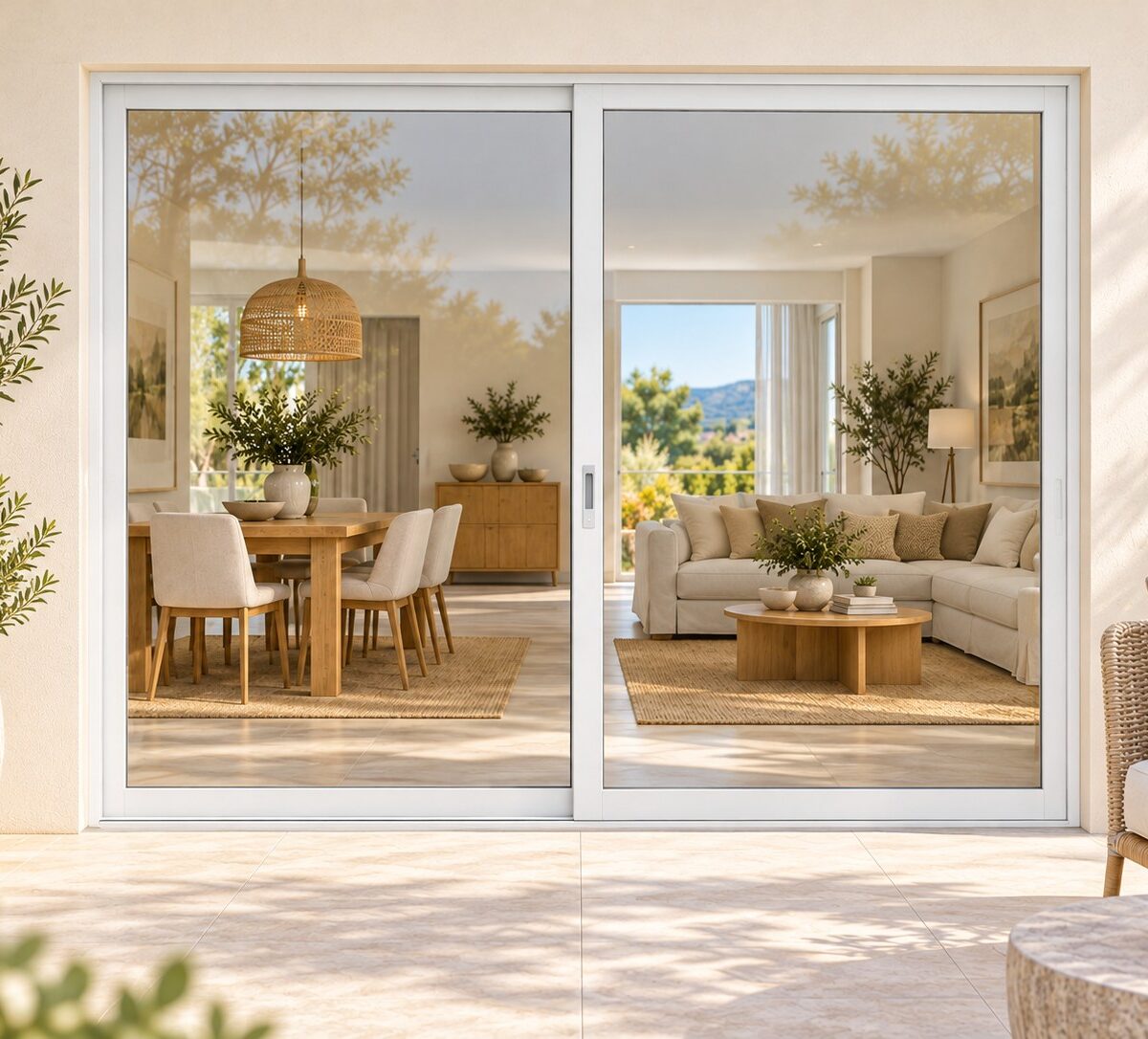 kenzo ox1821w white 1800mm sliding door