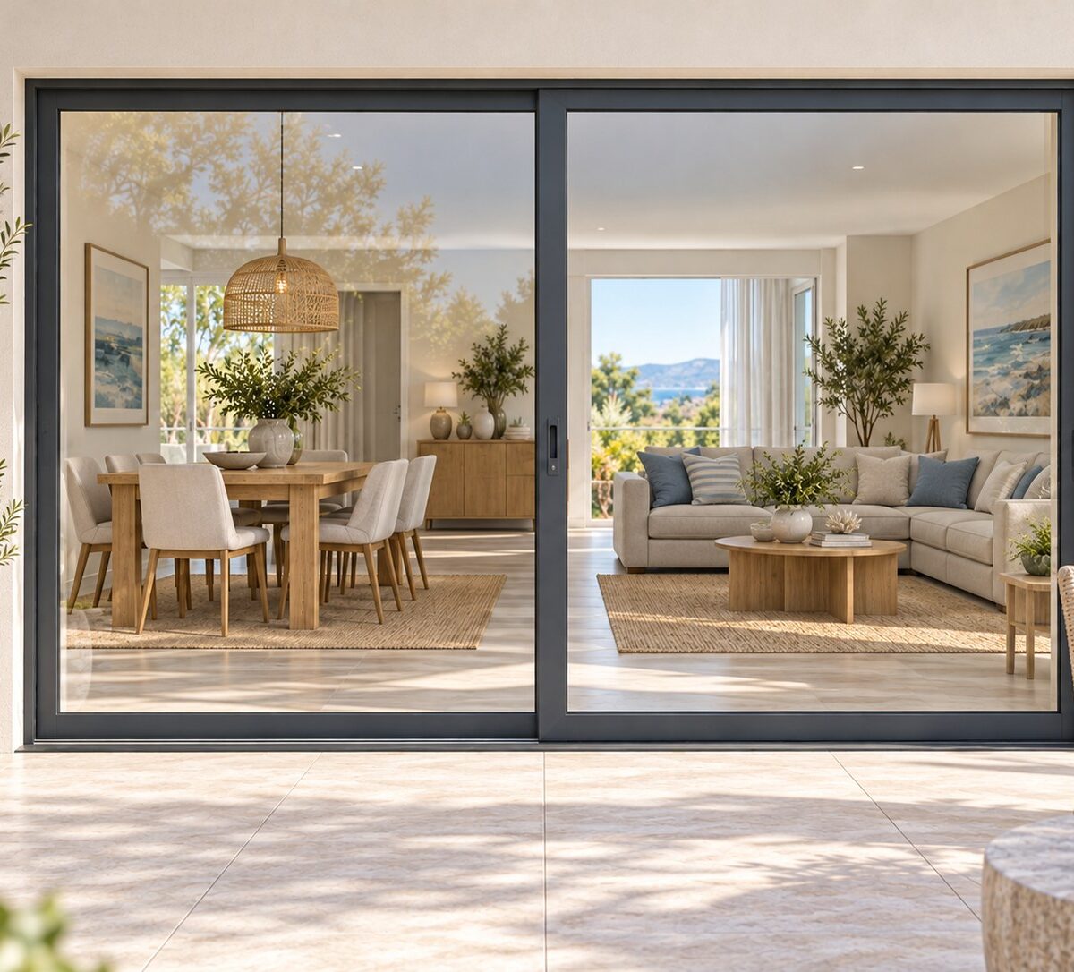 kenzo ox2721c charcoal 2700mm sliding door