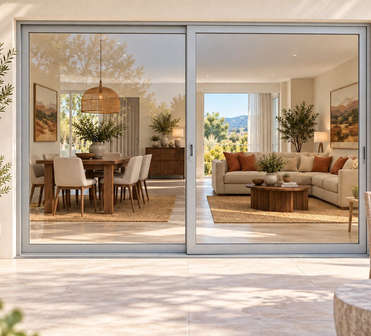 kenzo ox2721s silver 2700mm sliding door