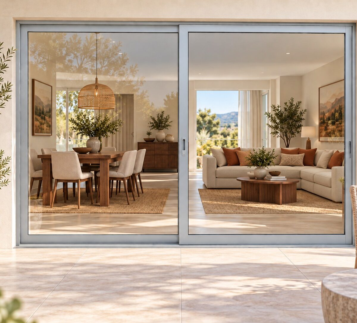 kenzo ox3021s silver 3000mm sliding door