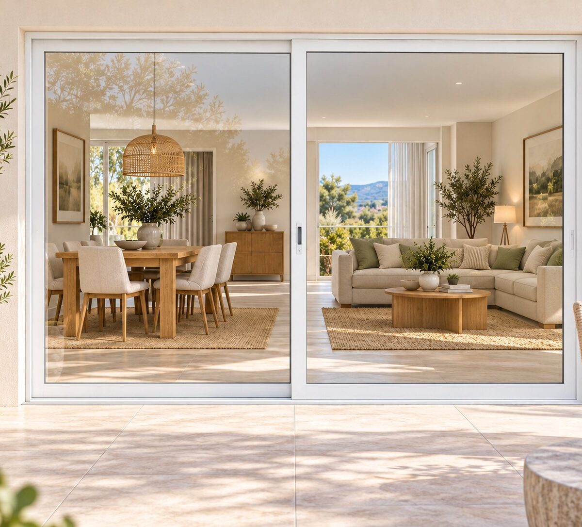 kenzo ox3021w white 3000mm sliding door