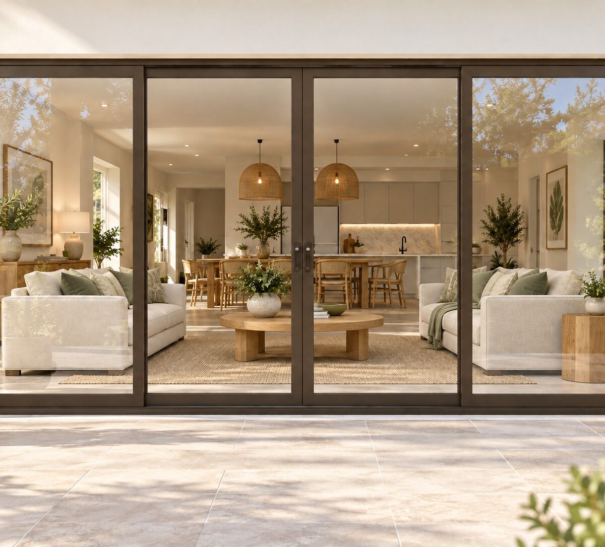 kenzo oxxo3021b bronze 3000mm sliding door