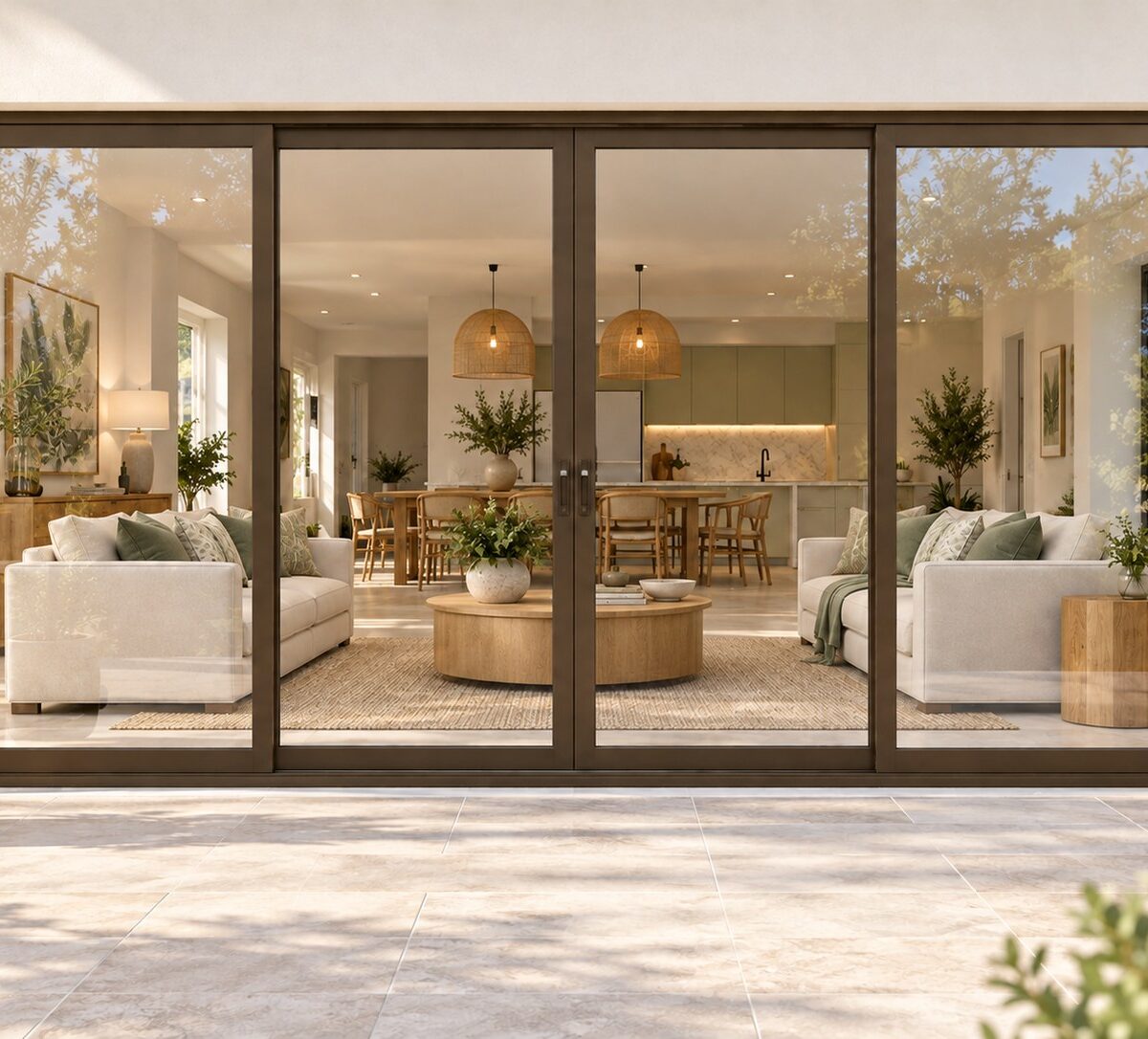 kenzo oxxo3621b bronze 3600mm sliding door