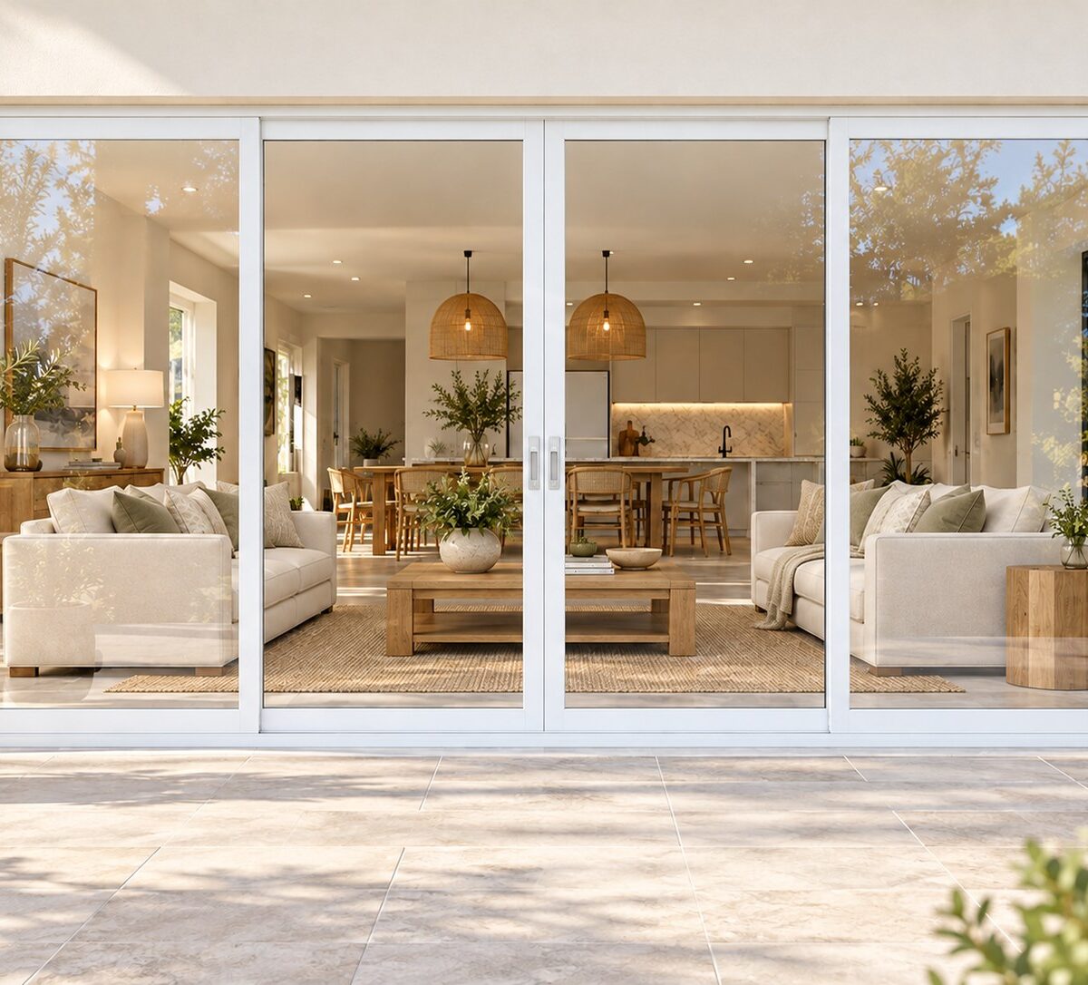 kenzo oxxo3621w white 3600mm sliding door