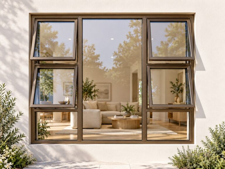 kenzo p4tt1515b bronze 1500x1500mm top hung window