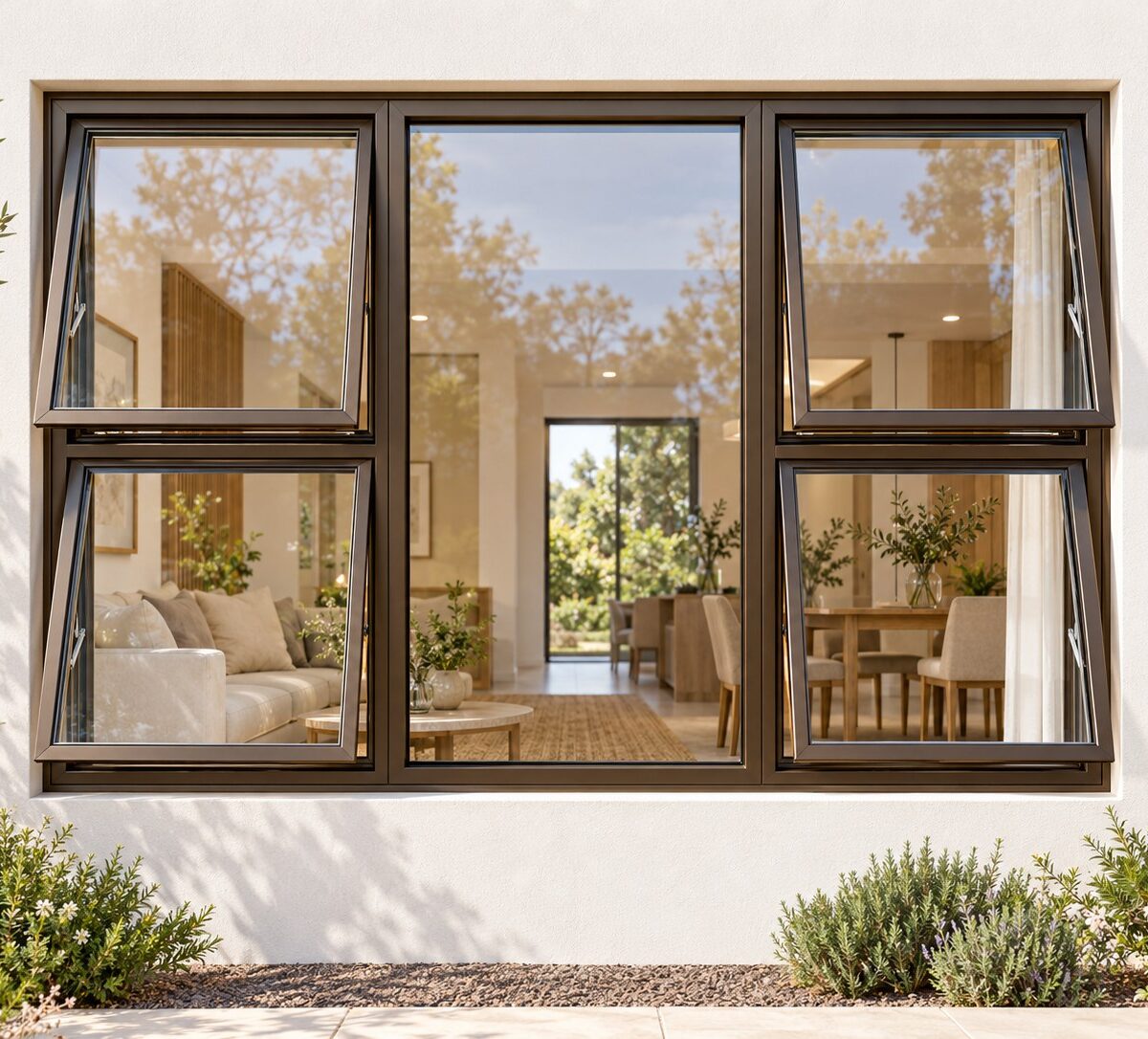 kenzo p4tt1812b bronze 1800x1200mm top hung window