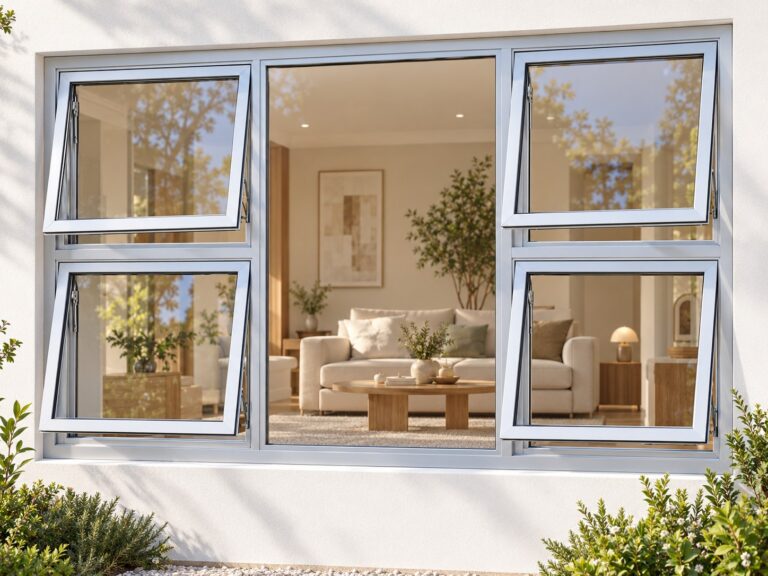 kenzo p4tt1812s silver 1800x1200mm top hung window