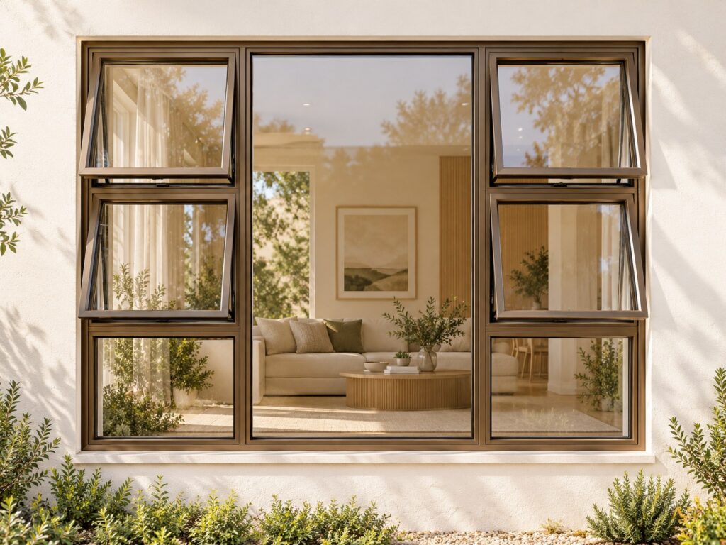 Four Openers with Fixed Centre and Lower Panes – lifestyle illustration