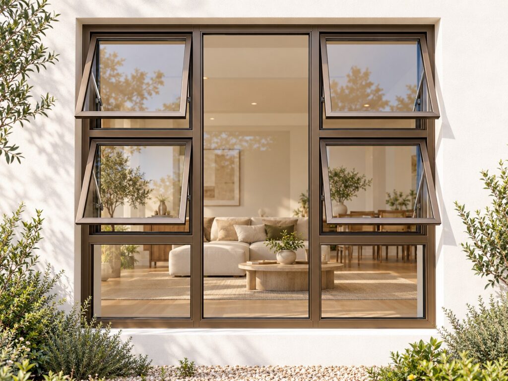 Four Openers with Fixed Centre and Lower Panes – lifestyle illustration