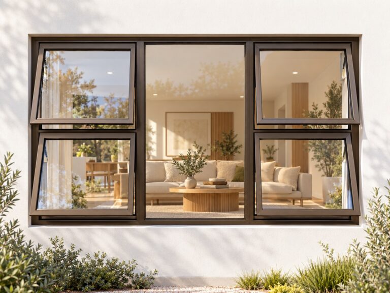 kenzo p4tt2112b bronze 2100x1200mm top hung window