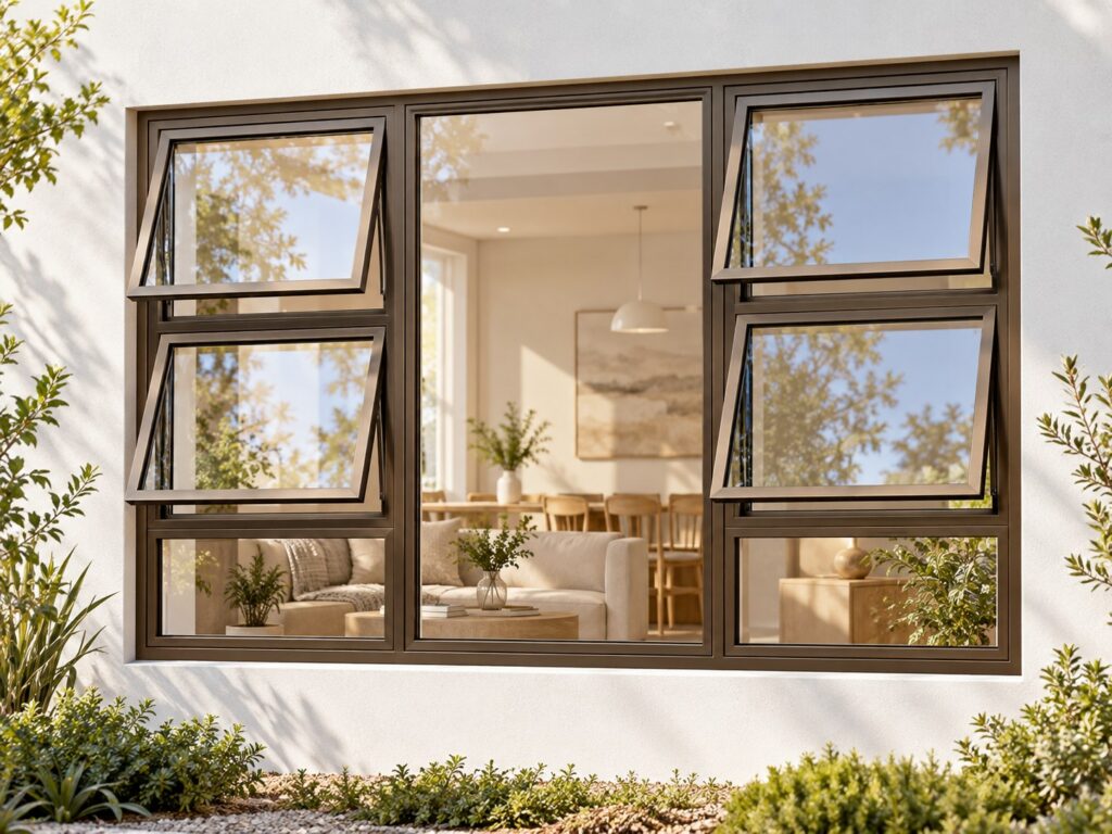 Four Openers with Fixed Centre and Lower Panes – lifestyle illustration
