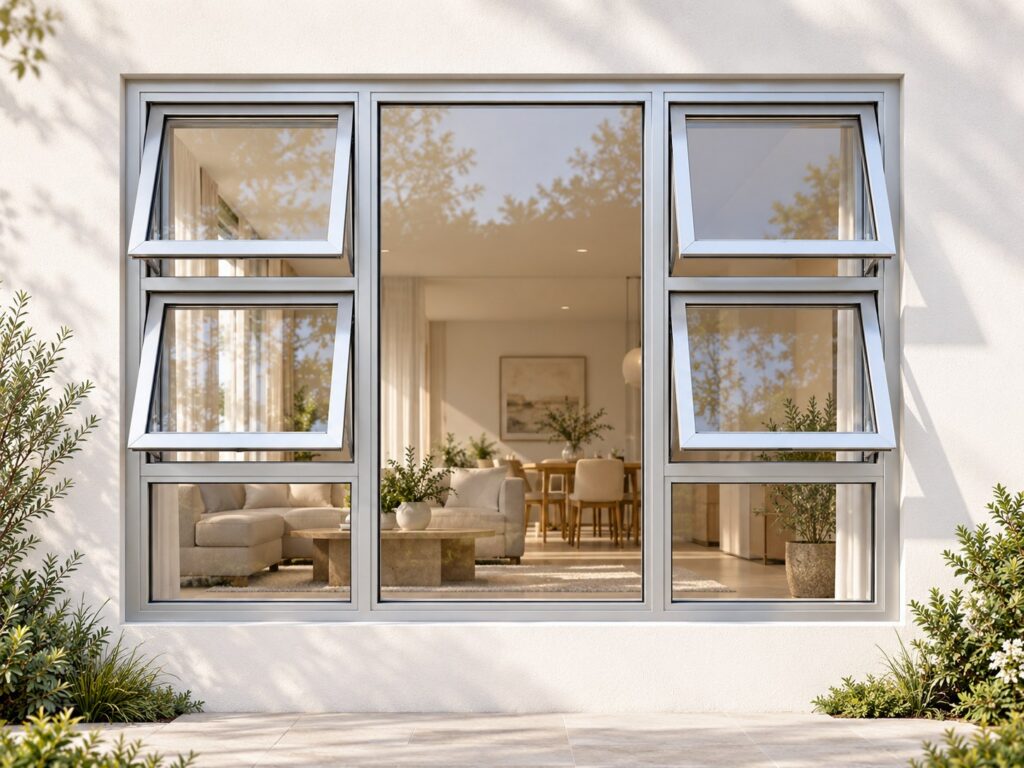 Four Openers with Fixed Centre and Lower Panes – lifestyle illustration