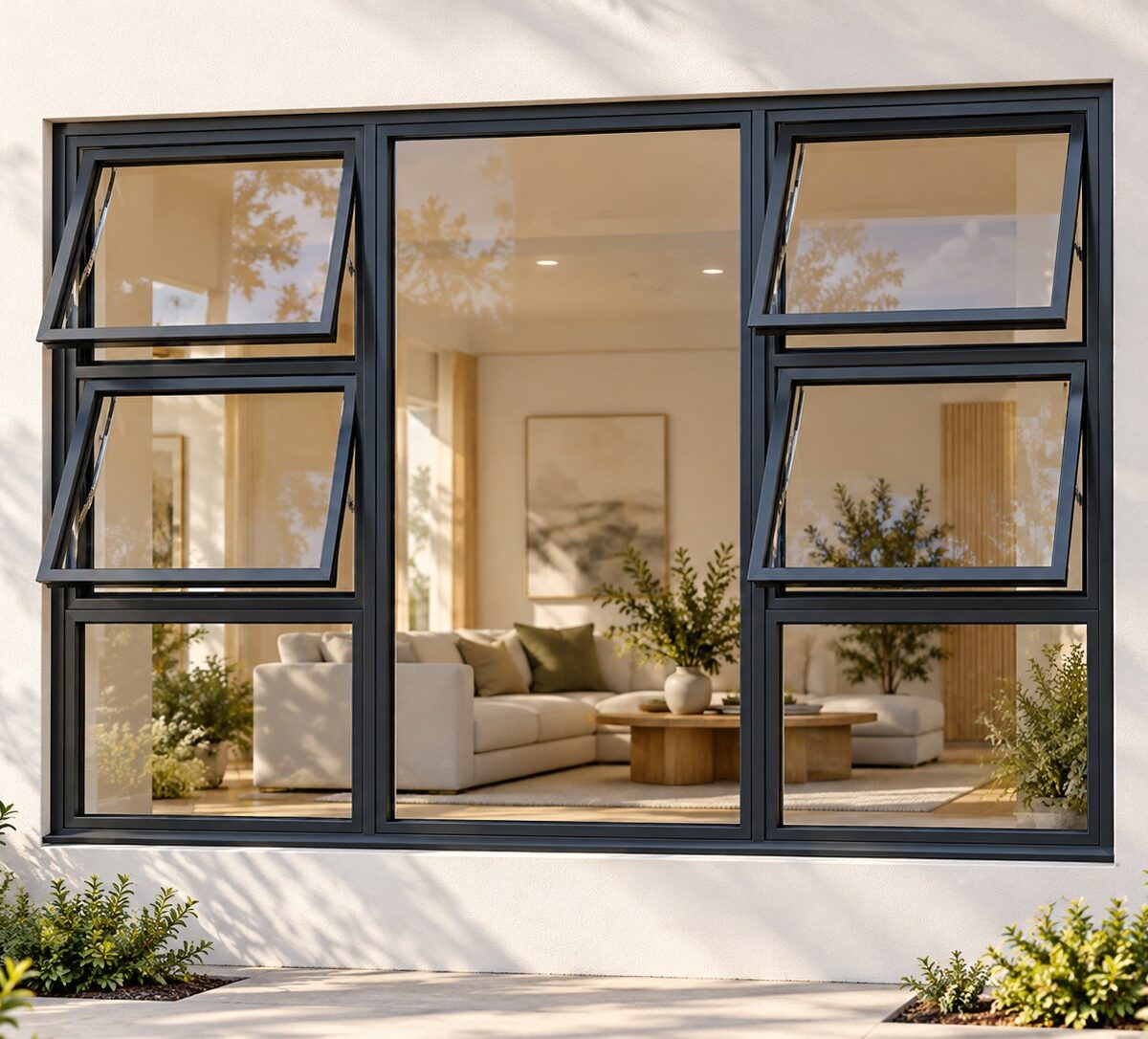 kenzo p4tt2118c charcoal 2100x1800mm top hung window
