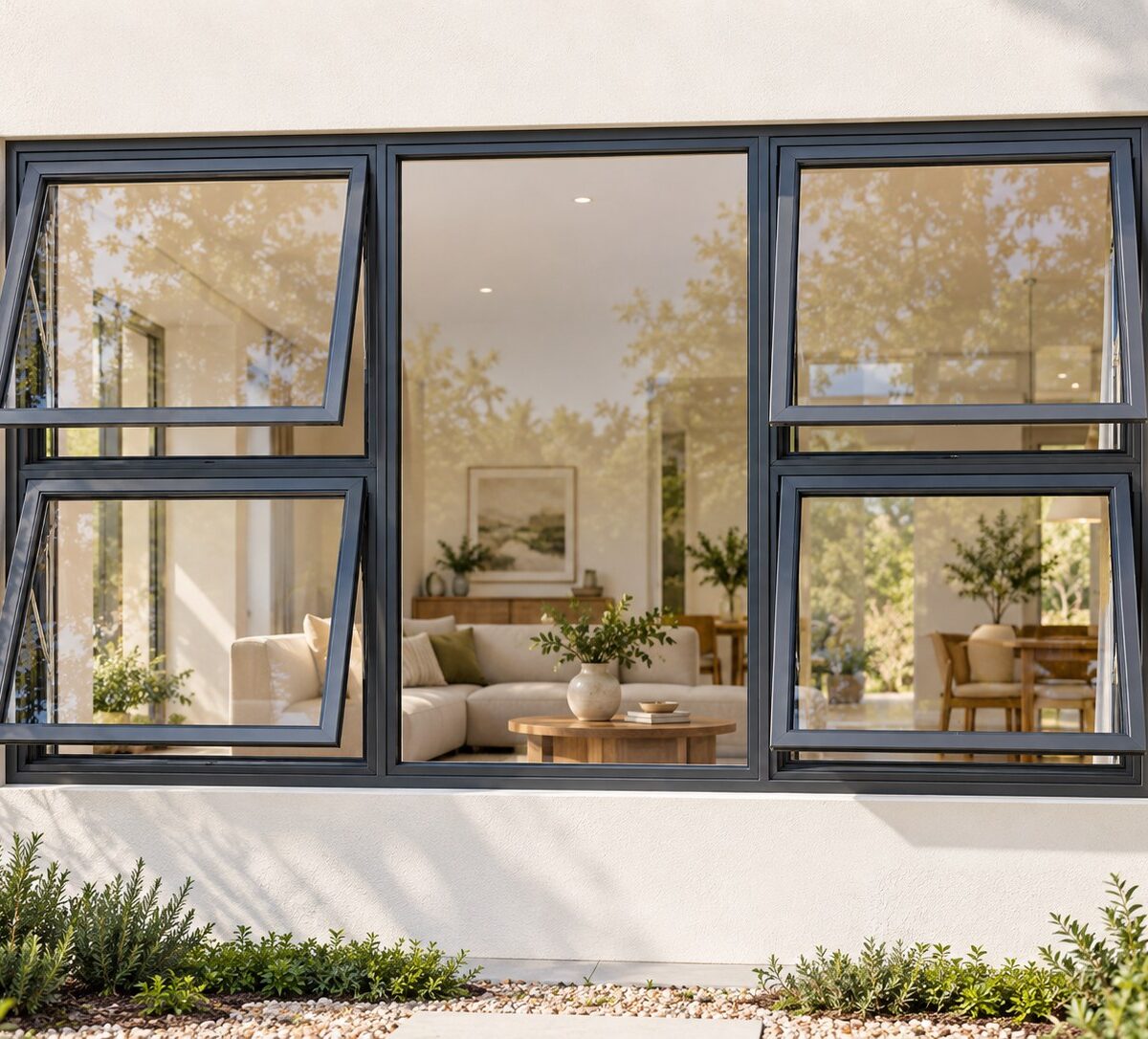 kenzo p4tt2412c charcoal 2400x1200mm top hung window