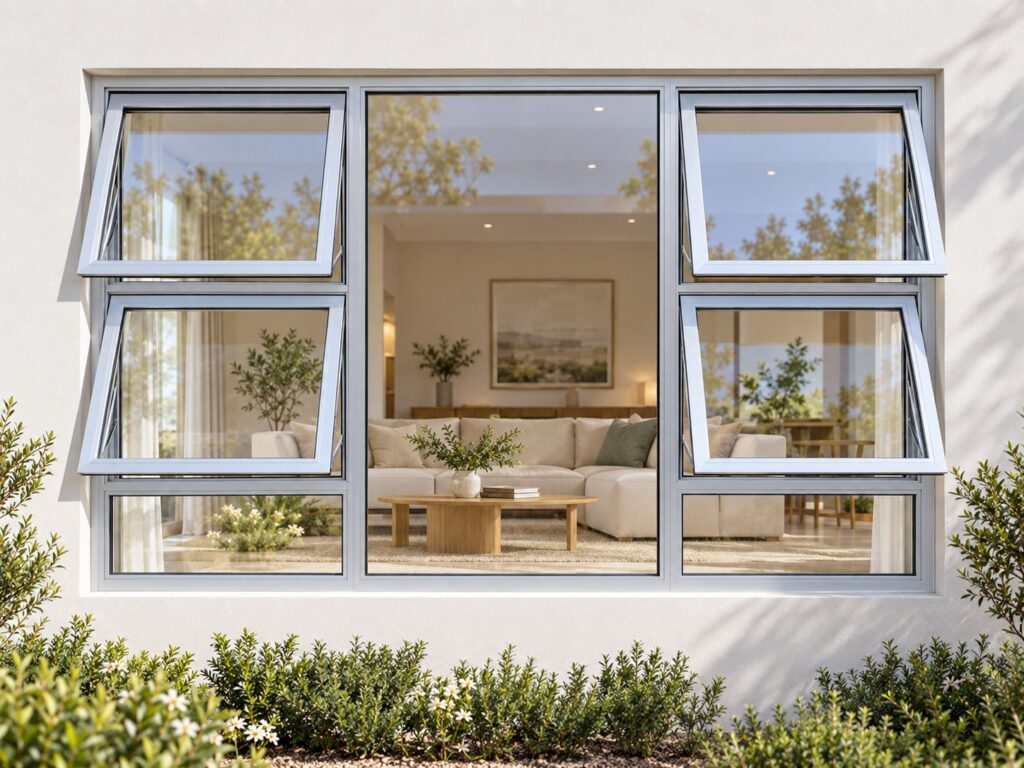 Four Openers with Fixed Centre and Lower Panes – lifestyle illustration