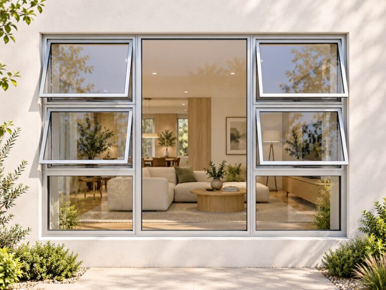 kenzo p4tt2418s silver 2400x1800mm top hung window