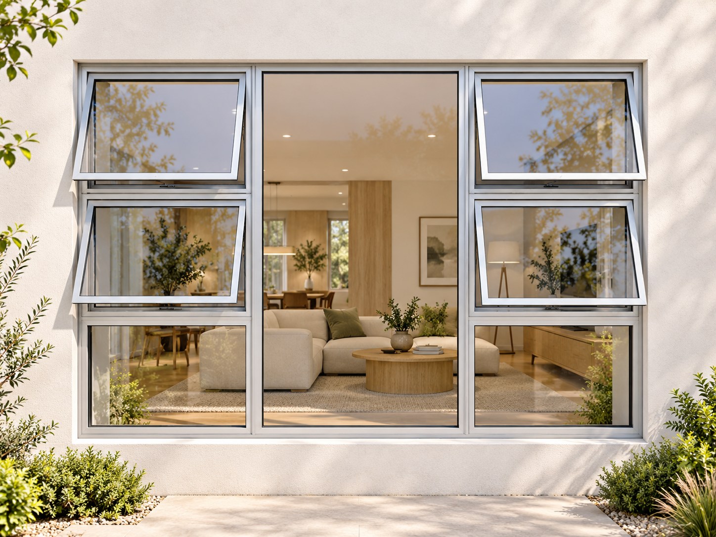 kenzo p4tt2418s silver 2400x1800mm top hung window kenzo p4tt2418s silver 2400x1800mm top hung window