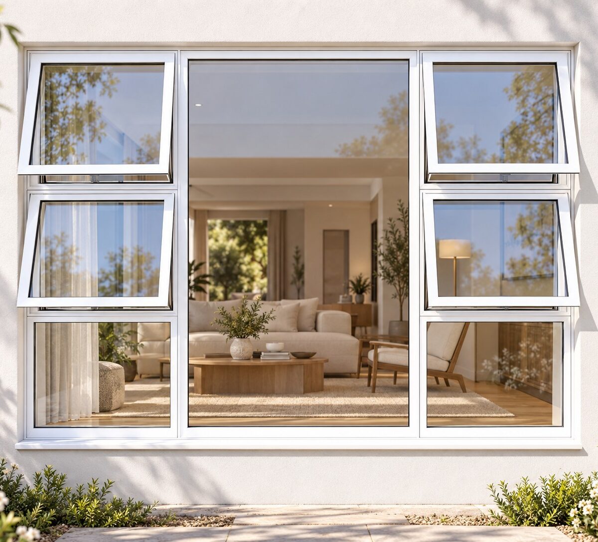 kenzo p4tt2418w white 2400x1800mm top hung window