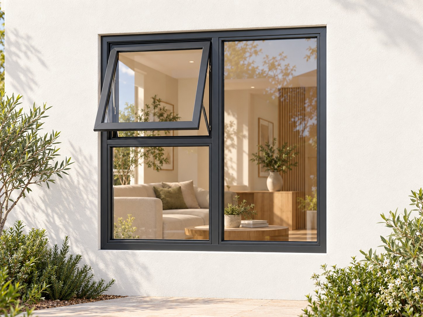 kenzo pt1212lc charcoal 1200x1200mm top hung window kenzo pt1212lc charcoal 1200x1200mm top hung window