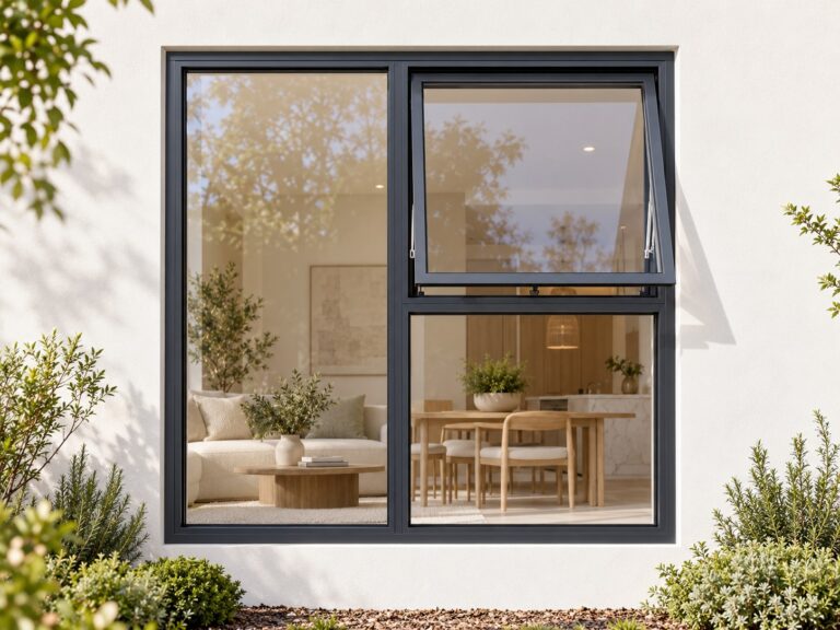 kenzo pt1212rc charcoal 1200x1200mm top hung window