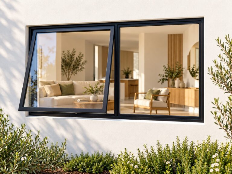 kenzo pt126lbl black 1200x600mm top hung window