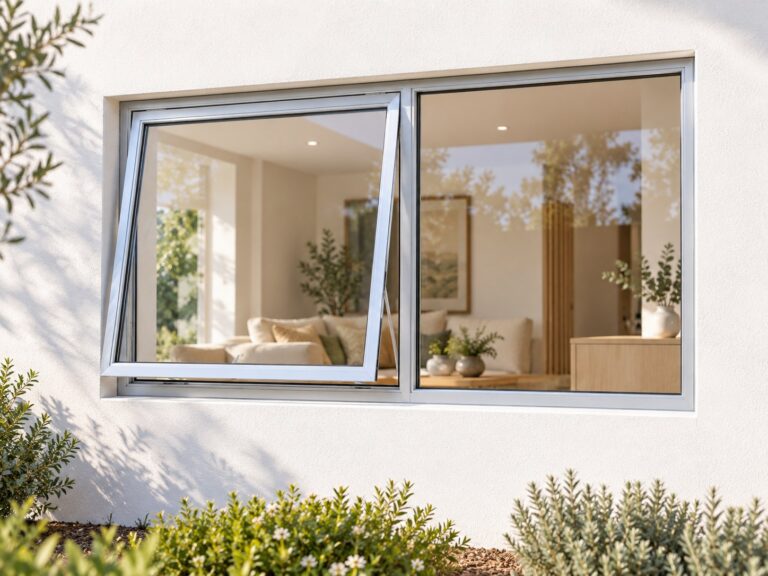 kenzo pt126ls silver 1200x600mm top hung window