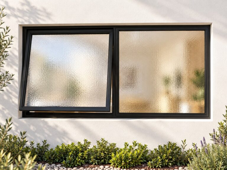 kenzo pt126obstsglbl black 1200x600mm top hung window