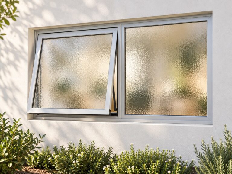 kenzo pt126obstsgls silver 1200x600mm top hung window