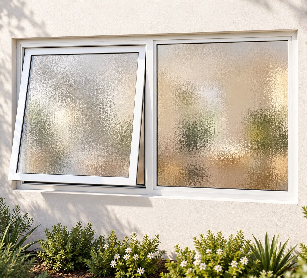 kenzo pt126obstsglw white 1200x600mm top hung window