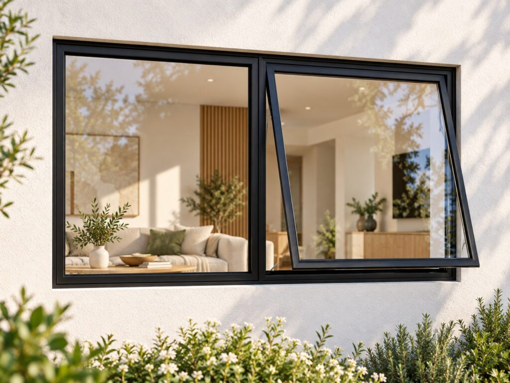 Right Upper Opener with Fixed Side Pane – lifestyle illustration